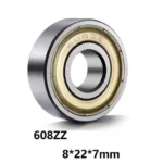 SKF S607 S608 S609 Stainless Steel Deep Groove Ball Bearing - Image 4