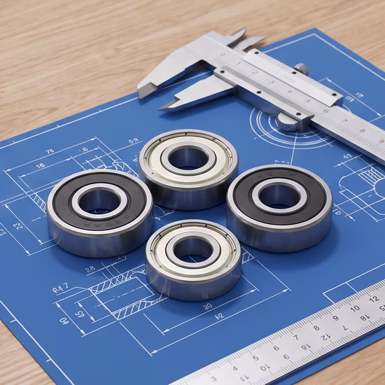 61804 Thin Section Deep Groove Ball Bearing 20x32x7 mm for Motor