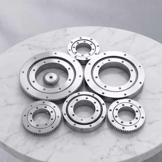 Excavator Slewing Ring Bearing Swing Circle for 360 Rotation Turntable