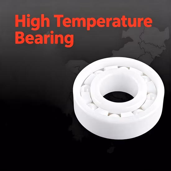 High Temperature Ball Bearing 200°C PTFE Cage for Hydrogen Fuel Cell Air Compressor