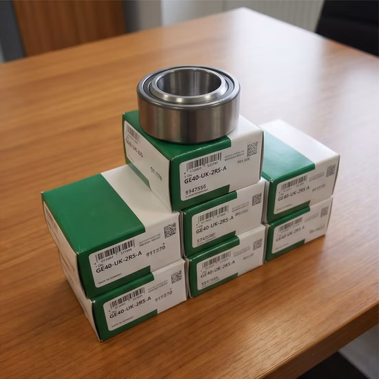 INA GE110-LO Spherical Plain Bearing Steel-on-Steel 110mm with Enhanced Lubrication Holes