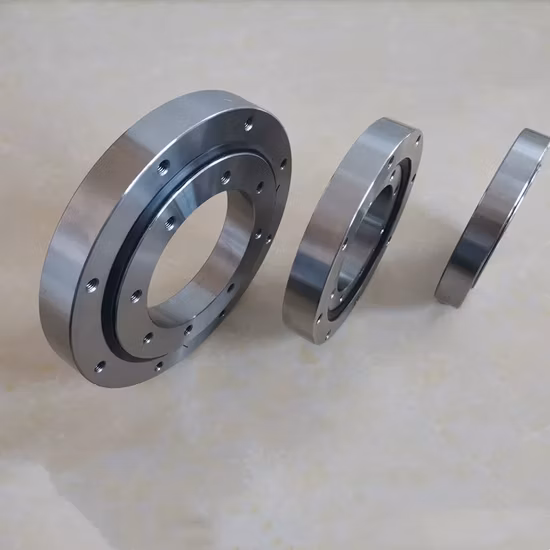 Large Slewing Bearing with Spacer for Wind Energy Applications