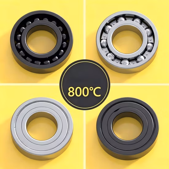 Si3N4 Silicon Nitride Ceramic High Temp Bearing for Vacuum Semiconductor Equipment
