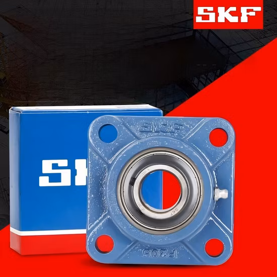 UCF203 Pillow Block Bearing Square Flange Unit for Industrial Use